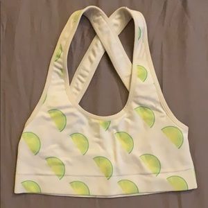 Morgan Stewart Sport Lime Sports Bra